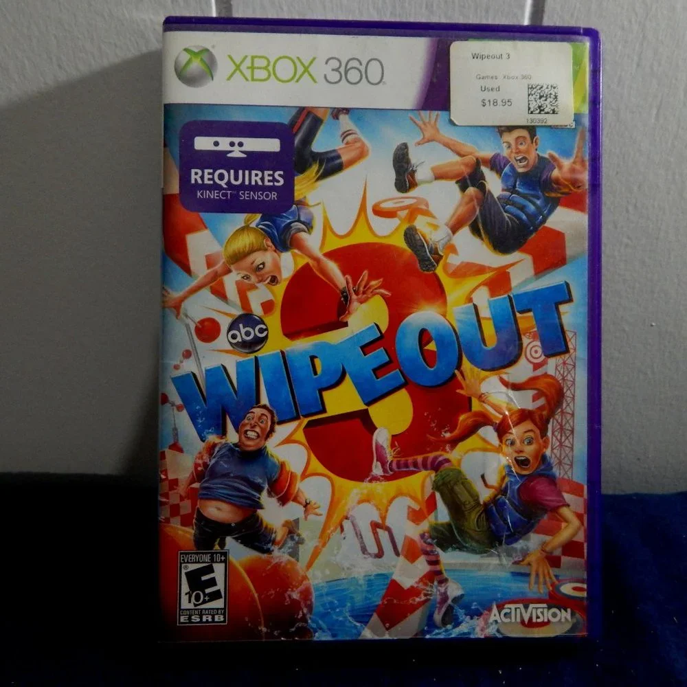 XBox 360 ABC Wipeout; Requires Kinect Sensor - Picture 1 of 5